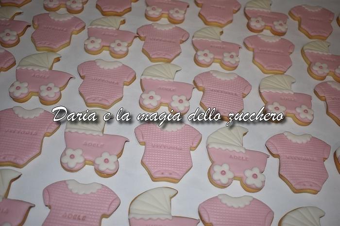cookies for baptism twins