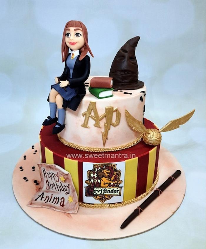 Harry Potter cake for wife's birthday