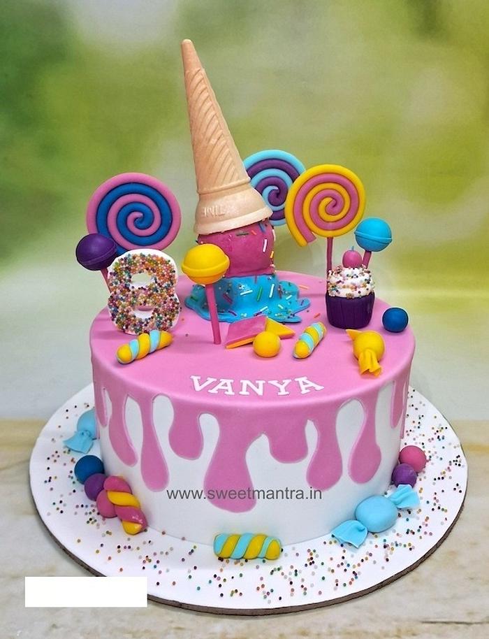 Icecream cake for girl