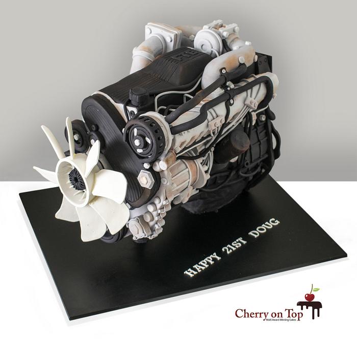 Toyota 1HD FTE Engine CAKE 