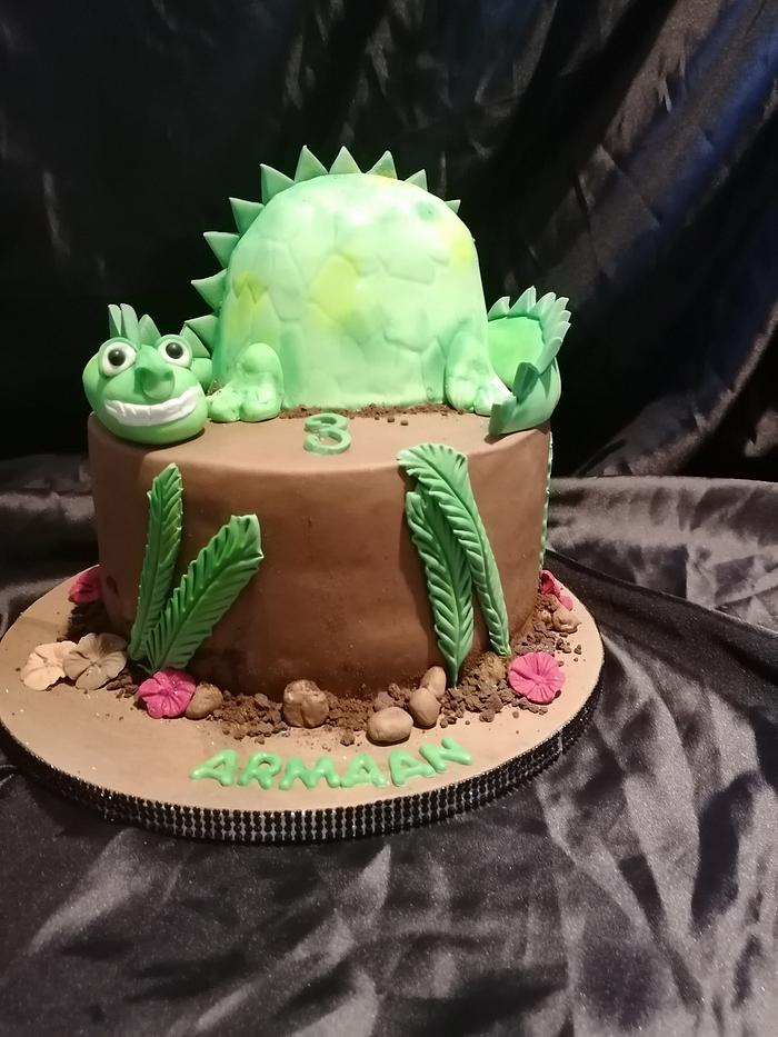 Dino cake