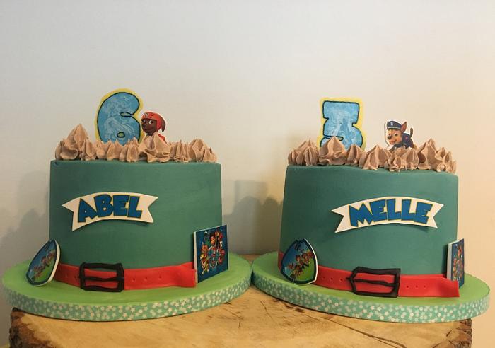Paw Patrol Birthday cakes