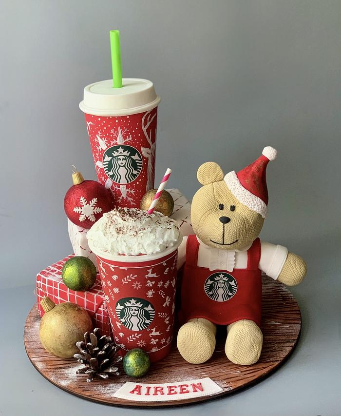 Starbuck in Christmas