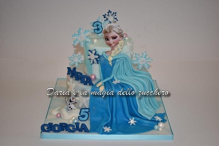 Frozen cake