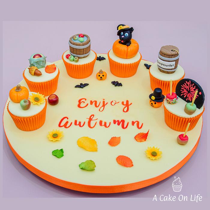Autumn Themed Cupcakes