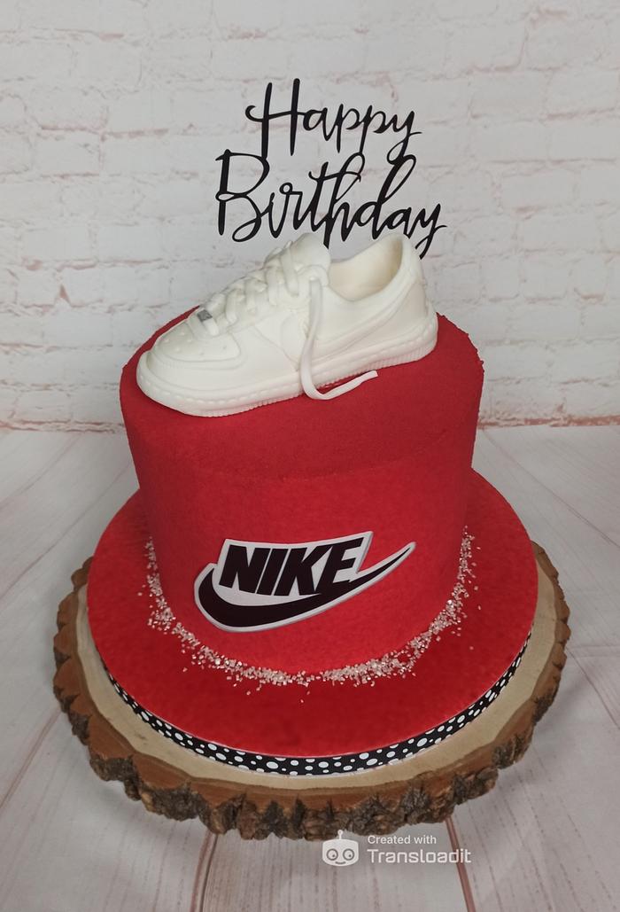 Nike birthday cake