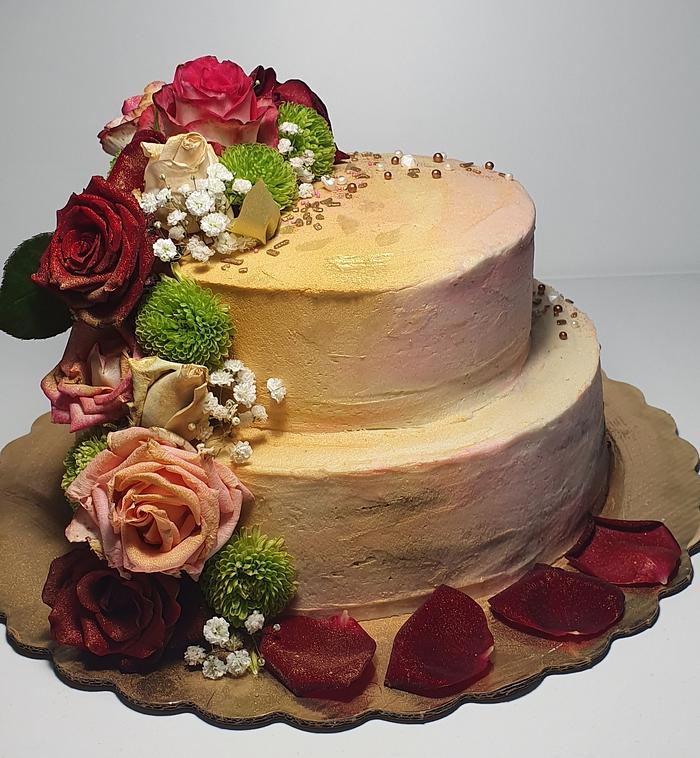 Rose cake