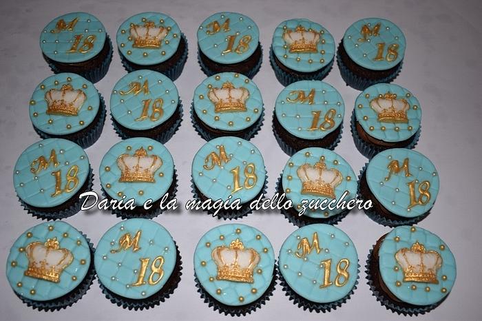 18th cupcakes