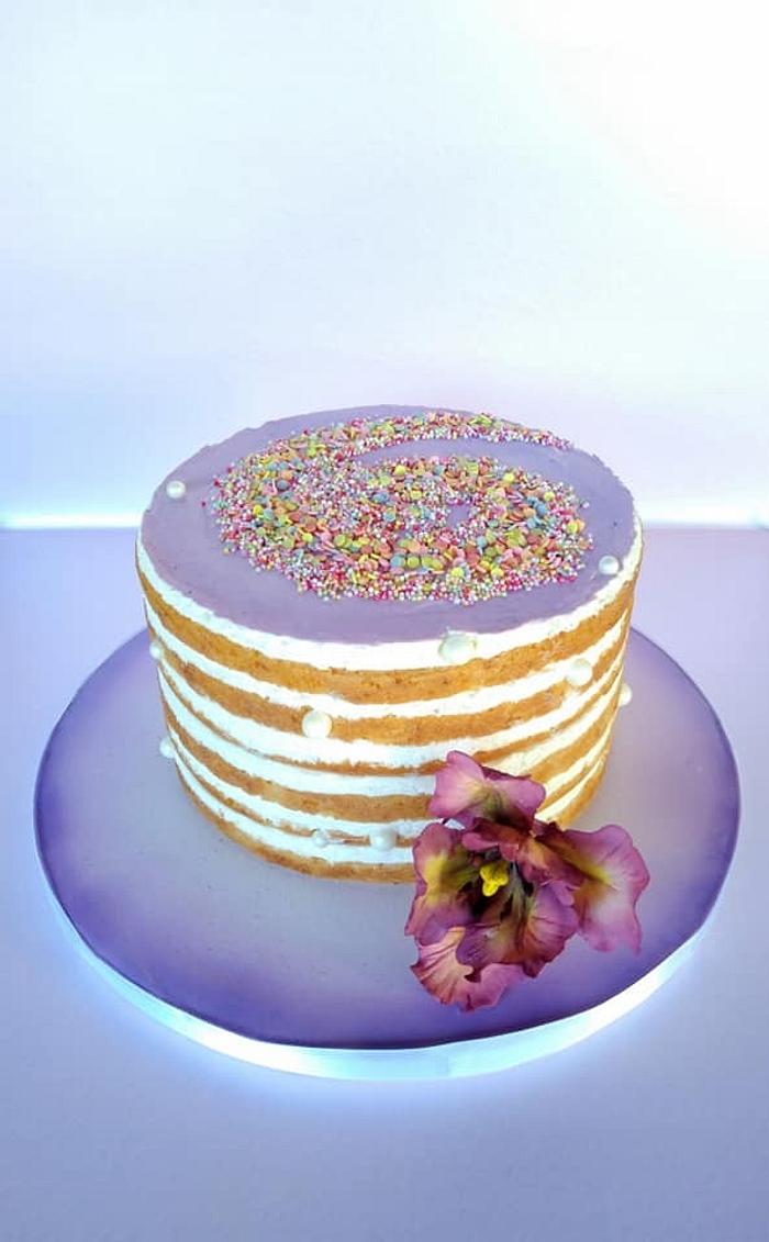  Cake in purple