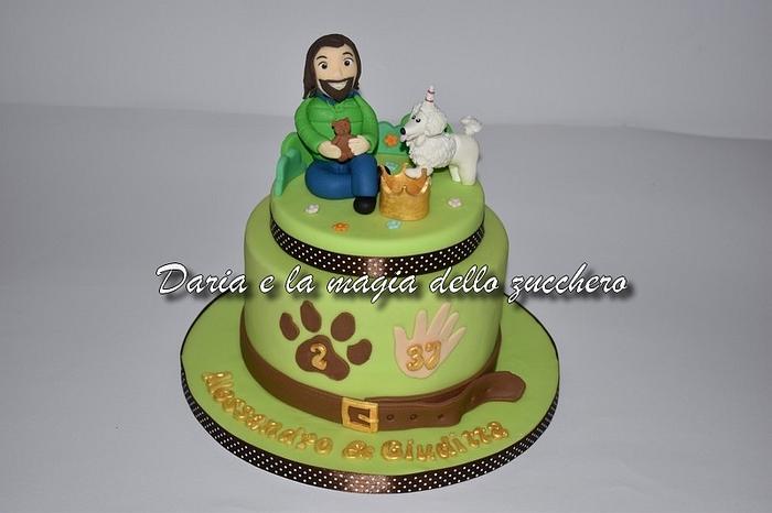 Love puppy cake