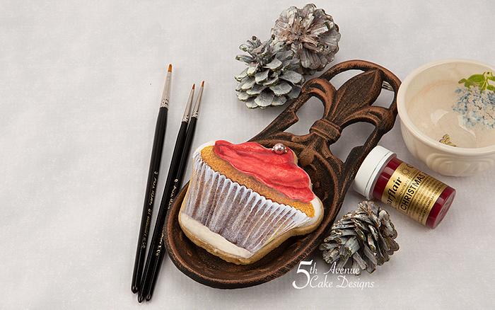 Scrumptious Christmas Cupcake Cookie Art ❄️🧁🔔