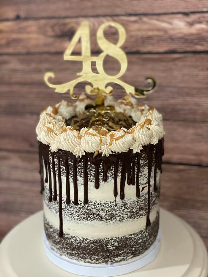 48th Anniversary Cake