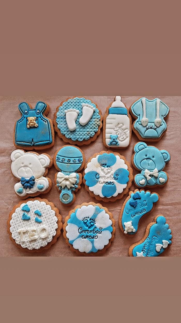 Boy cookies 