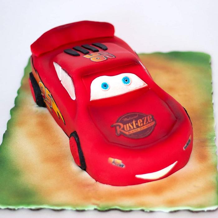 McQueen birthday Cake 