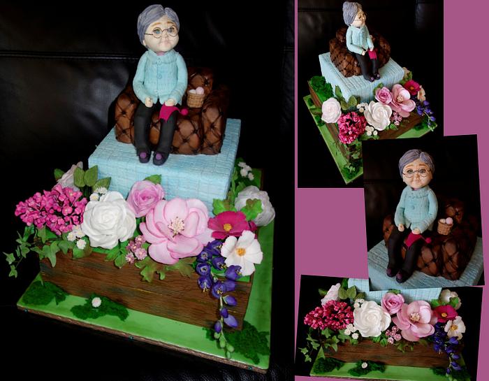  Cake with grandma