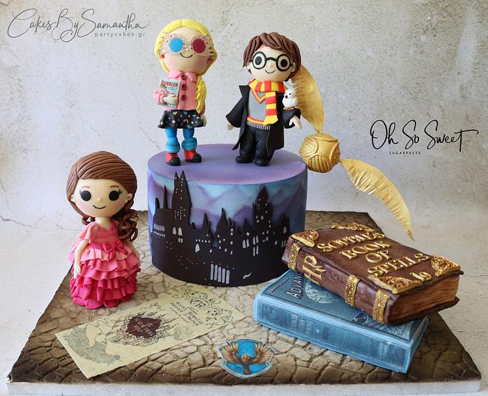 Harry Potter Hogwarts Cake