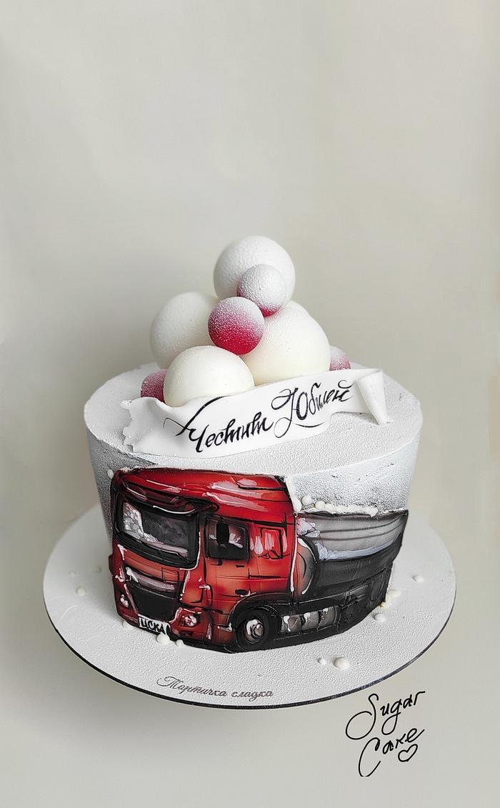 Truck cake