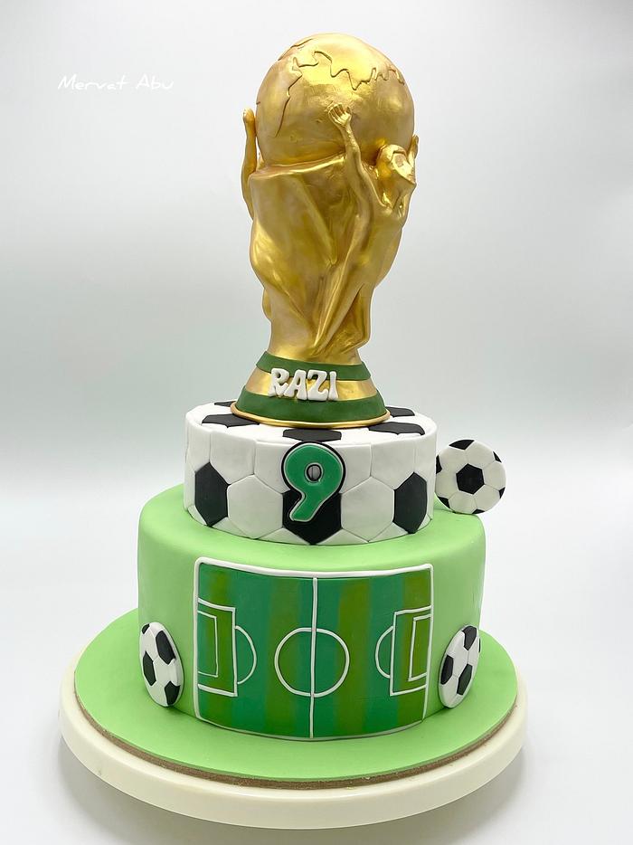 FIFA World Cup cake Decorated Cake by Mervat Abu CakesDecor
