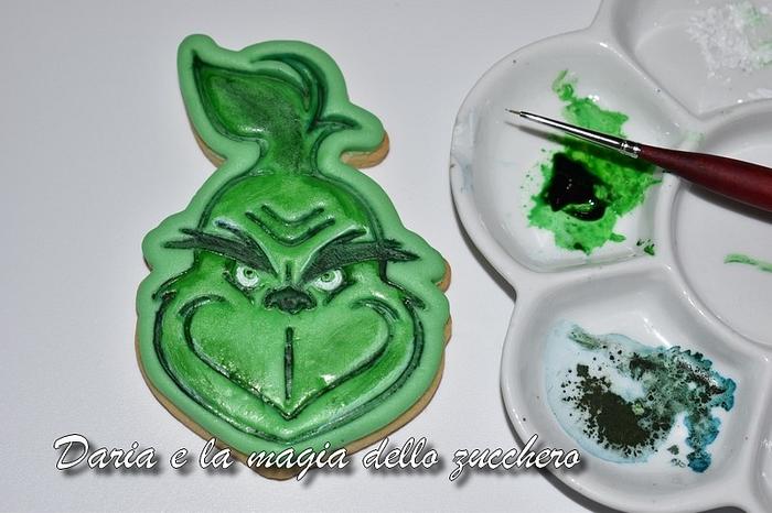 Grinch cookie