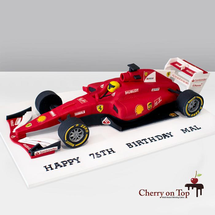 Ferrari Formula 1 Racing Car  Cake