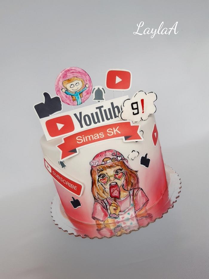 YouTube cake