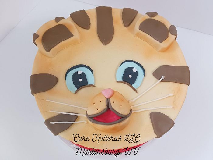 Daniel Tiger Birthday cake