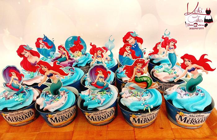 "Mermaid cupcakes"