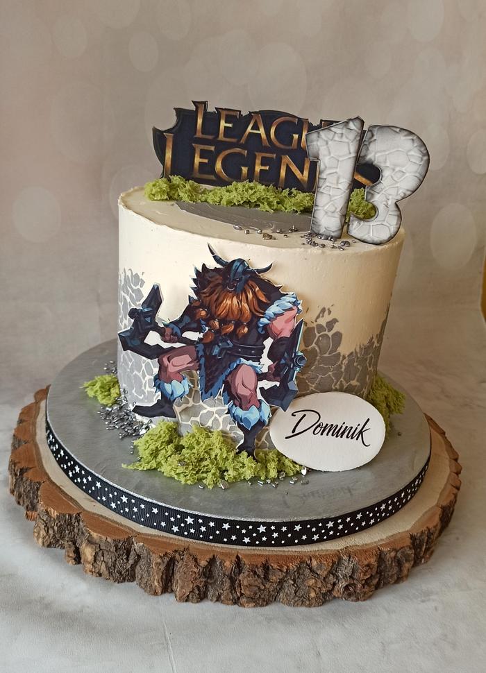 League legends cake