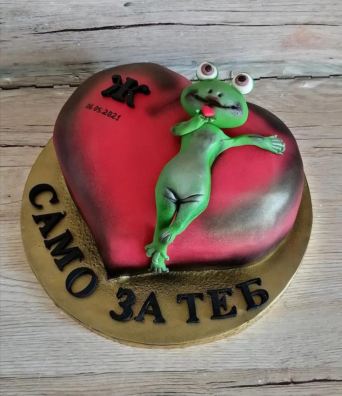 My new Cake 🐸🐸🐸