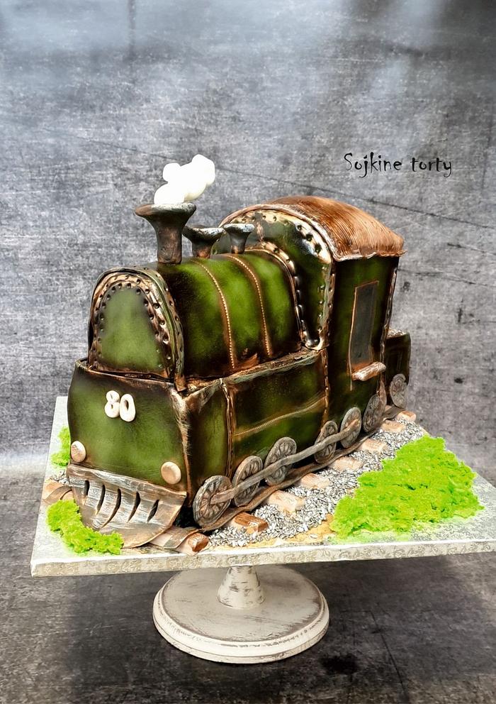 Train cake:)