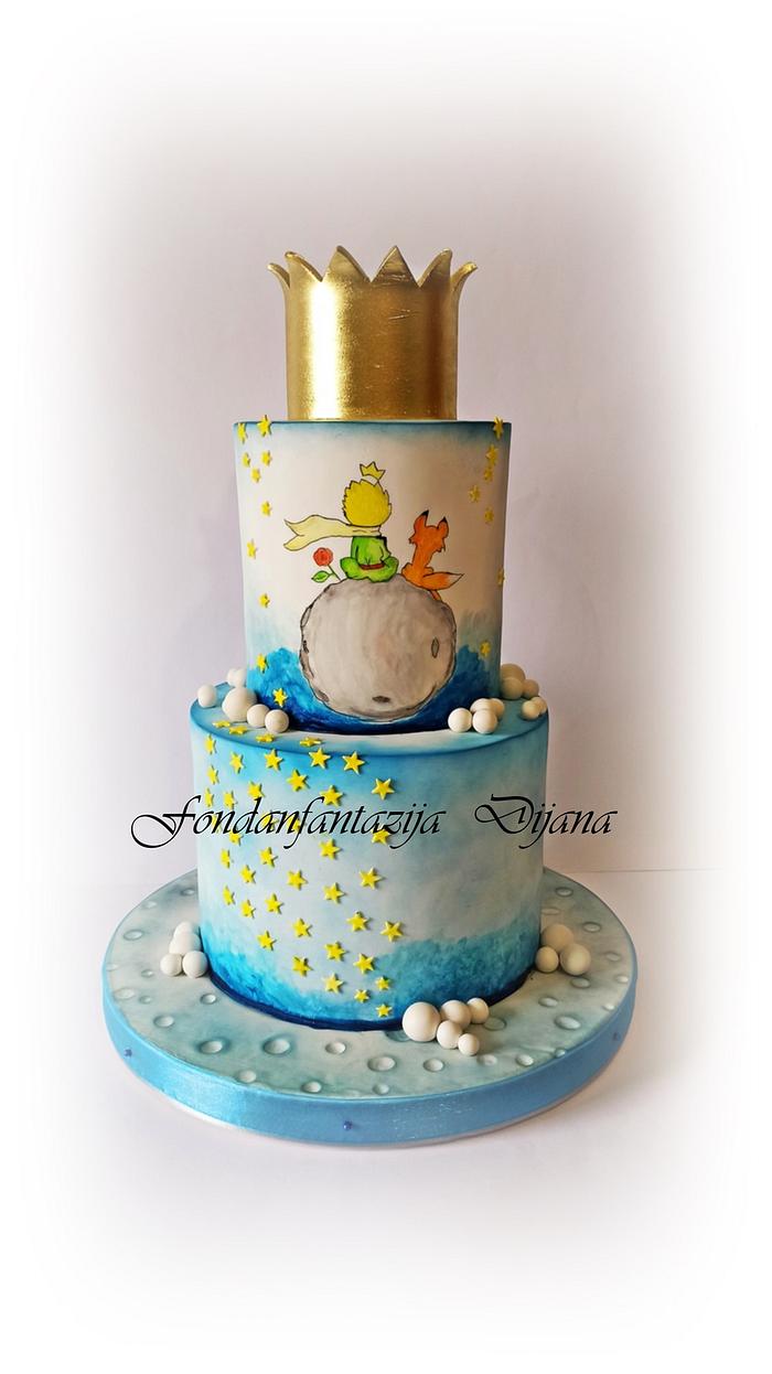 The Little Prince themed cake