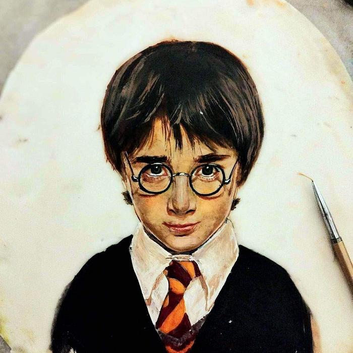 Handpainted Harry Potter
