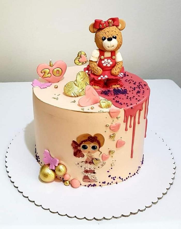 Girl cake