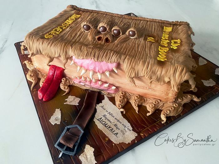 The Monster Book of Monsters Cake -Harry Potter