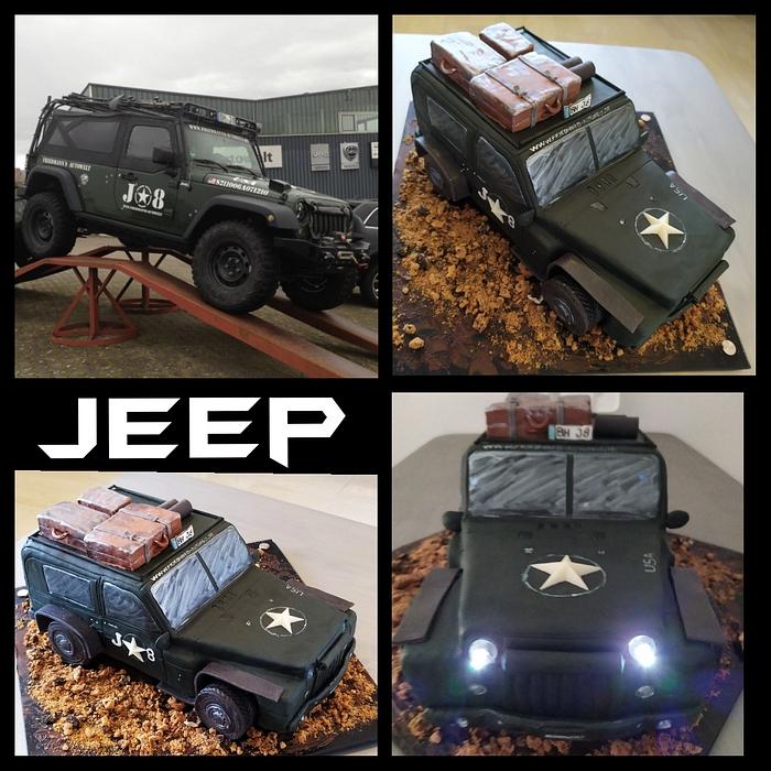 3D Jeep Cake