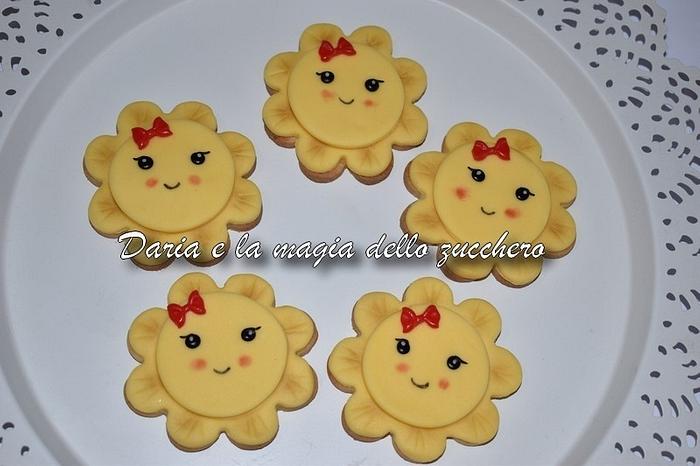 Sun cookies