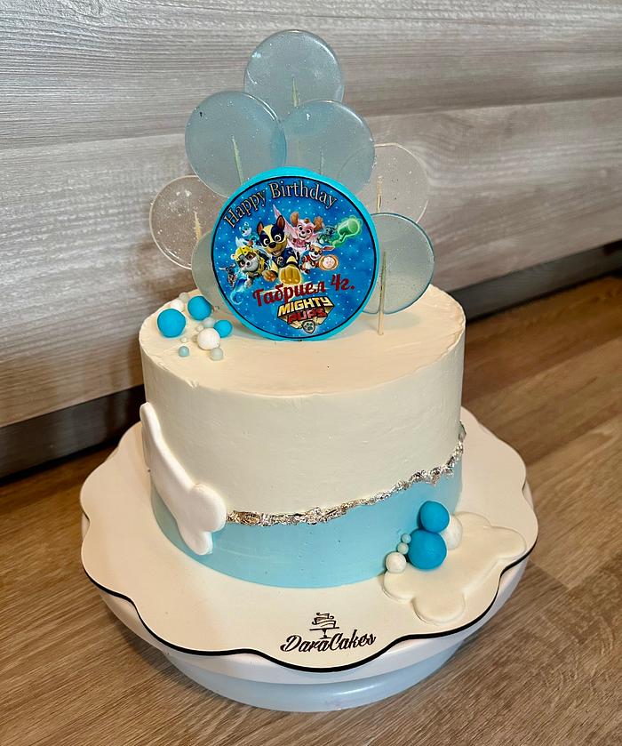 Mighty pups cake