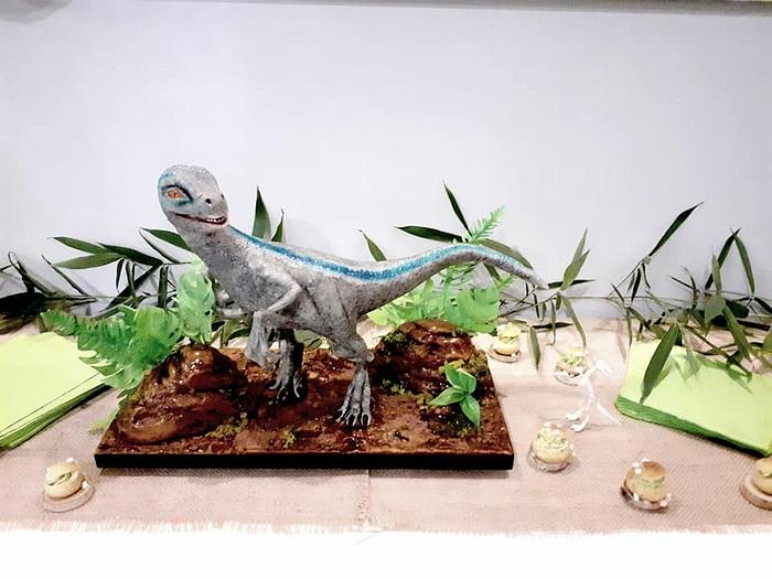 My dinosaur cake