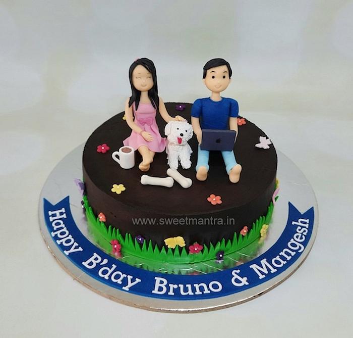 Working family cake