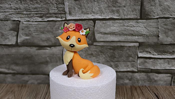 Fox Cake Topper