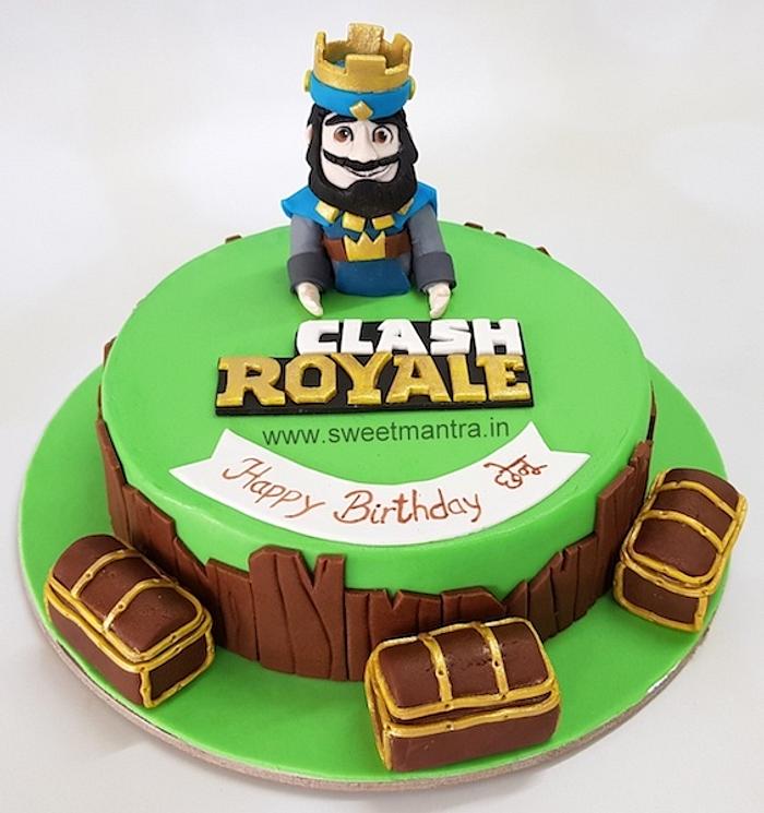 Clash Royale cake