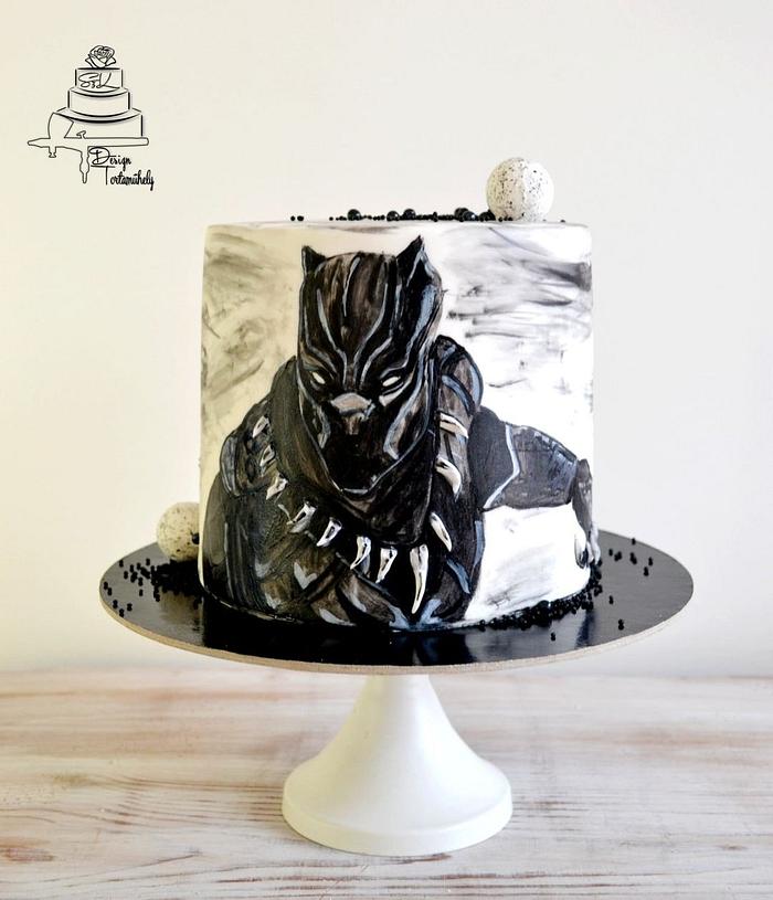 Black Panther Cake