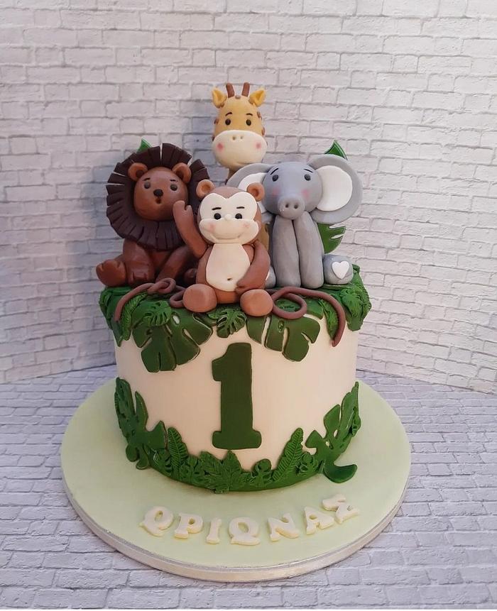 Jungle cake!! 