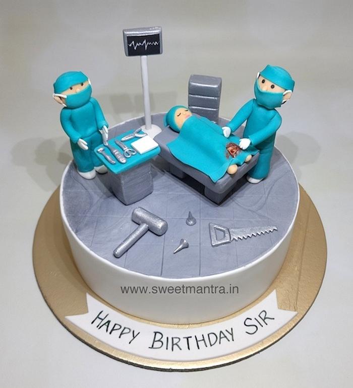 Surgery theme cake - Decorated Cake by Sweet Mantra - CakesDecor