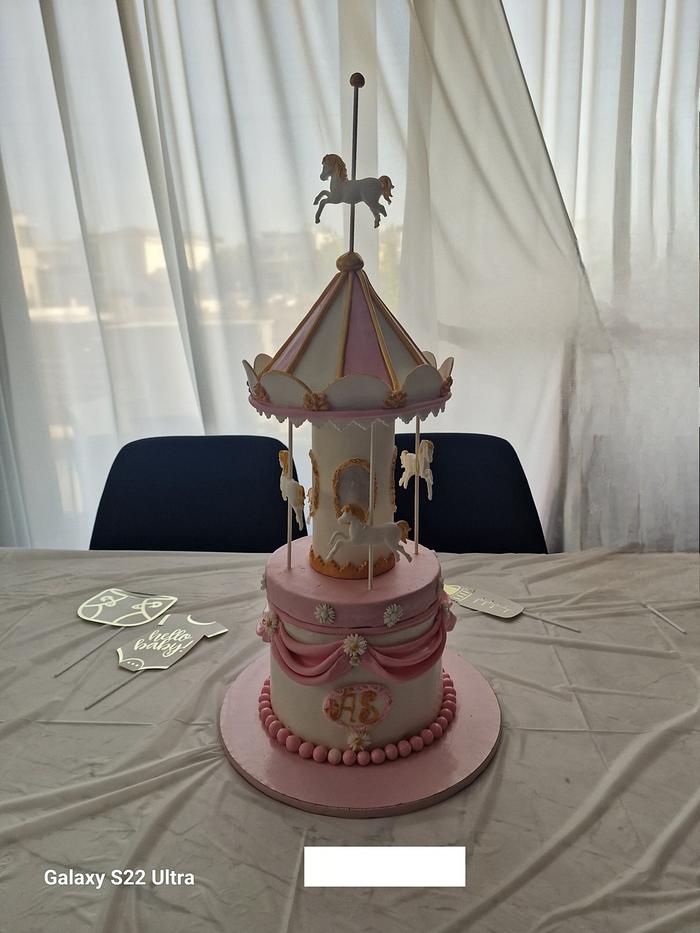 Carousel cake