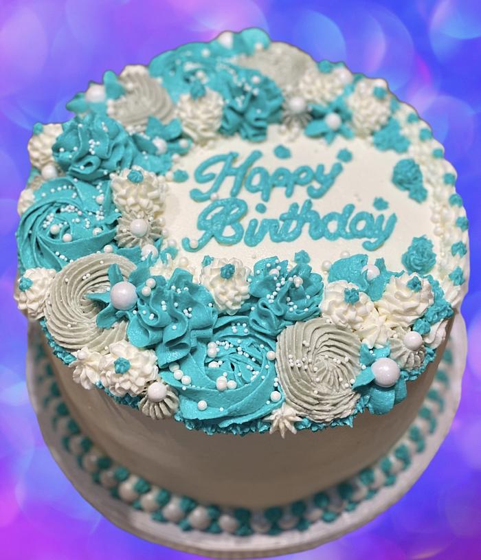 25th Birthday cake