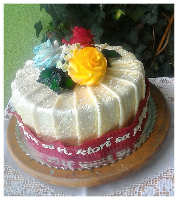 Cake for girlfriend