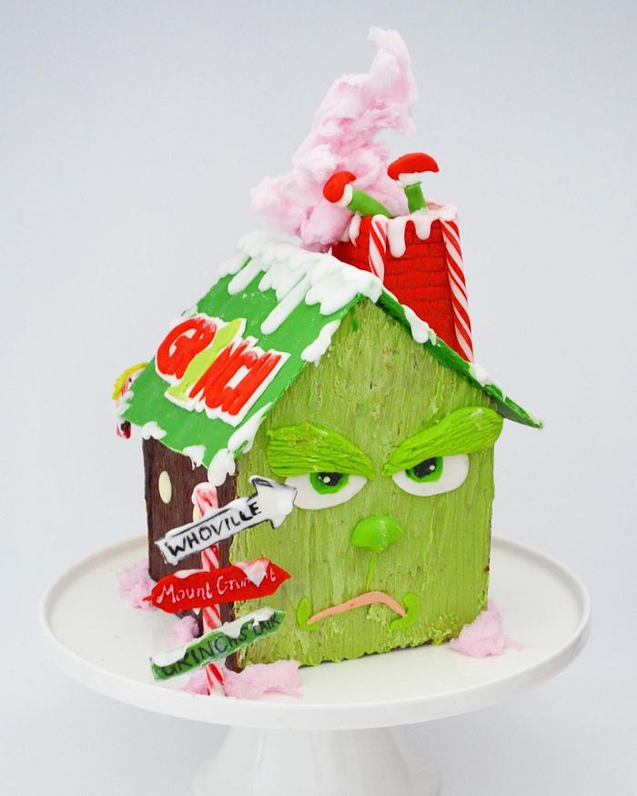 Grinch Gingerbread House 