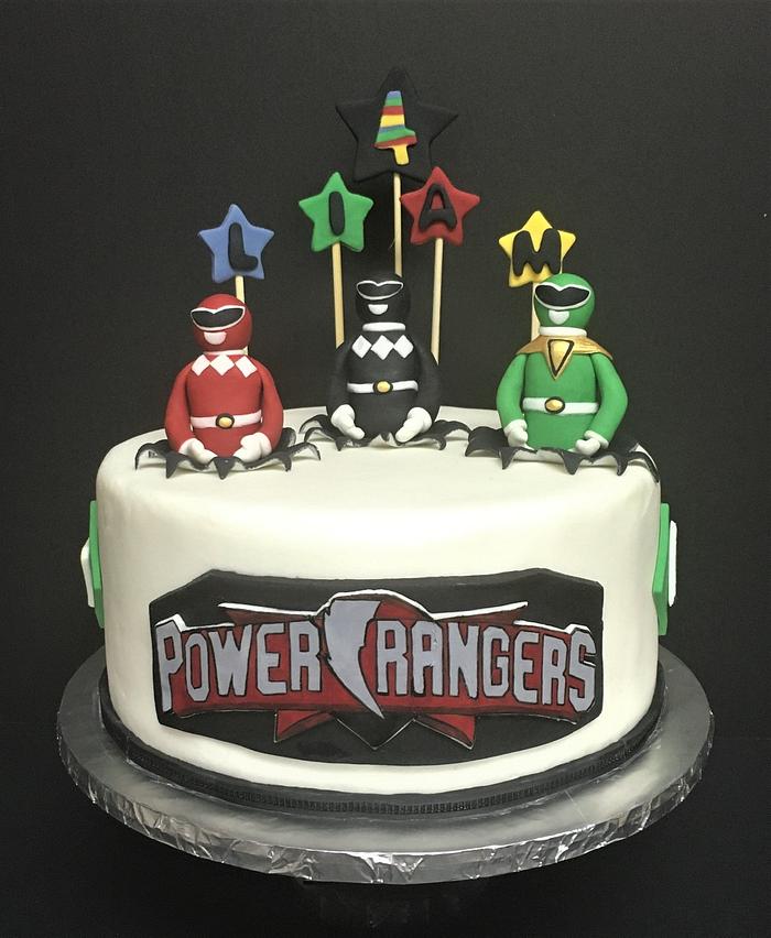 Power Rangers Birthday cake