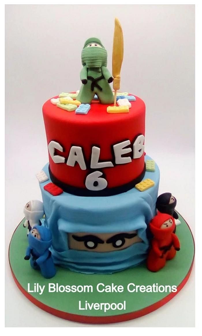Lego Ninjago 6th Birthday Cake